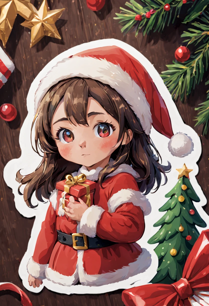 Christmas sticker