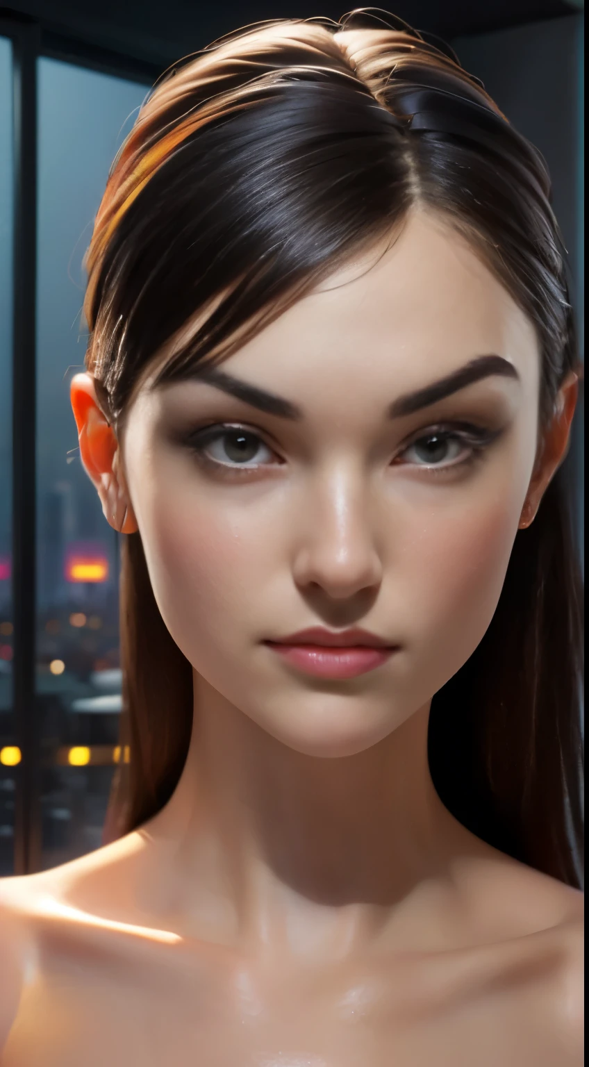 foto de sasha grey, CRUDO, Mujer hermosa, ((Retrato)), ((detallado face:1.2)), ((detallado facial feature, detallado skin, Piel clara), (cuerpo perfectamente proporcionado), ((NSFW:1.5), ) (high detallado city environment, balcón del apartamento), (foto realista, mejor calidad, detallado), (fondo de pantalla 8k), (iluminación cinematográfica, iluminación dramática) (enfoque nítido, Intrincado)