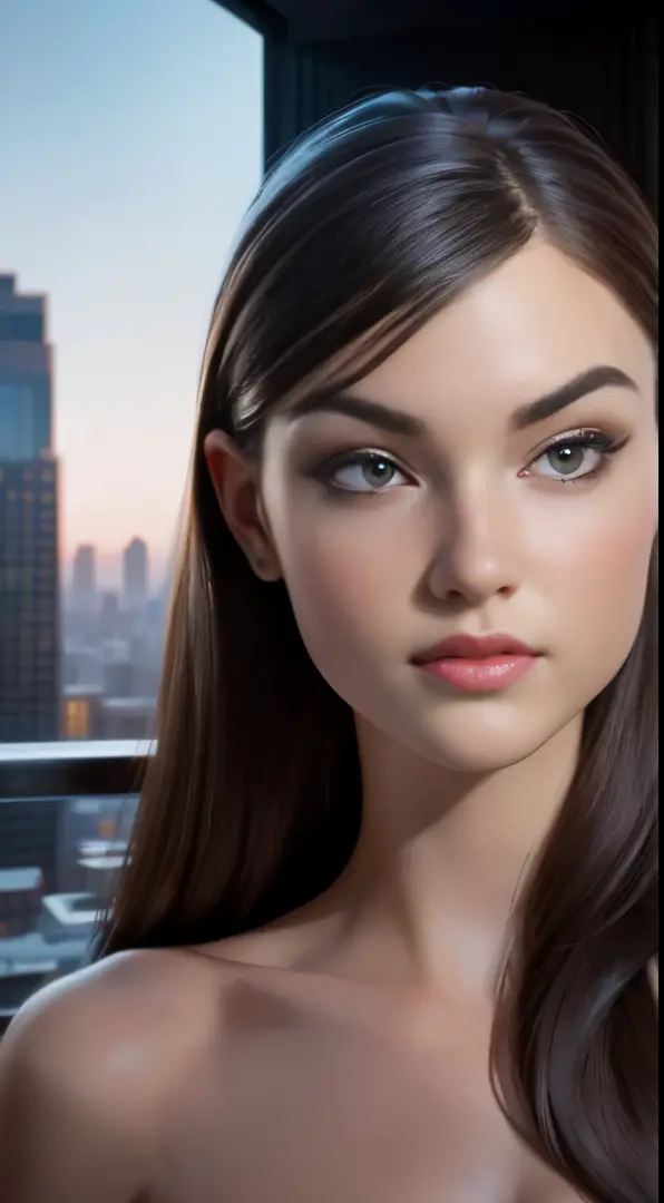 photo of Sasha Grey, RAW, beautiful woman, ((portrait)), ((detailed face:1.2)), ((detailed facial feature, detailed skin, clear skin), (perfect proportioned body), walking, ((nsfw:1.5)) (high detailed city environment, apartment balcony), (realistic photo,...