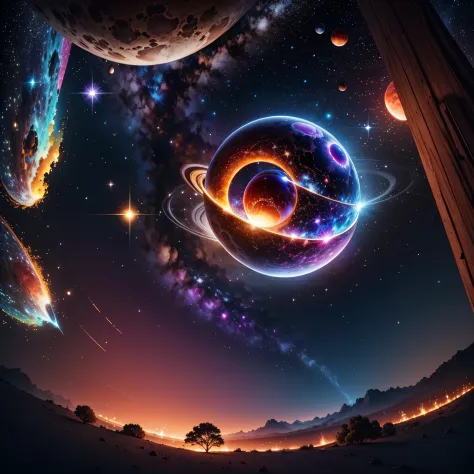 Astronaut:1.4 New Chat From the atom to the galaxy The universe is made up of a huge variety of objects, from the smallest atom to the largest galaxies. Atoms are the basic units of matter. They are composed of a central nucleus, which contains protons and...