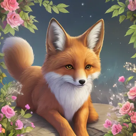 Anime style illustration of a cat with a bow and butterfly wings, Ethereal Fox, digital green fox, Available roles, full body adoptable, full body commission for, Beautiful and cute with plop, a beautiful fox lady, animal art, Very very beautiful furry art...