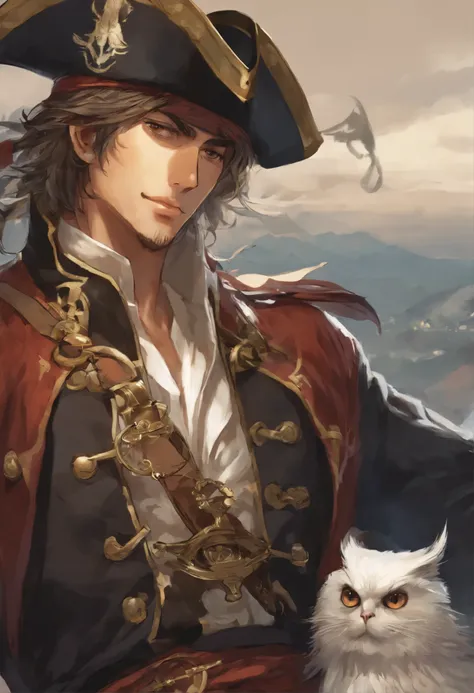 Portrait Of A Pirate Boy, Portrait Of A Young Pirate, Style Of, Manga 