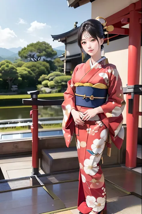 (((new year's scenery of japan))), (((sfw))), 8k, ((masutepiece)),(((top-quality))),((ultra-detailed)),((((realistic)))), photor...