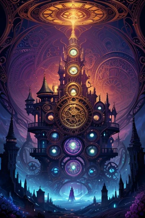 (best quality, 4k, high-res, masterpiece:1.2), ultra-detailed, realistic, vibrant colors, intricate details, dreamlike, surreal, fantasy, mesmerizing, ethereal, magical, whimsical, mystical, enchanting, otherworldly, vivid colors, vibrant atmosphere, mystical lighting, intricate patterns, ornate design, elaborate structure, imaginative, whimsical characters, surreal landscapes, steampunk elements, gears and cogs, intricate clockwork, mechanical marvels, intricate machinery, fantastical creatures, flowing smoke, vibrant explosions, surreal smoke trails, swirling colors, intricate vines, whimsical flowers, ethereal fog, glowing aura, enchanting glow, soft and dreamy lighting, vivid and contrasting hues, magical energy, dreamy atmosphere, fantasy world, surreal composition, mythical beings, intricate textures, surreal environment, whimsical details, dreamlike art, intricate symbolism, dynamic composition, elaborate costumes, fantastical architecture, whimsical props, surreal elements.