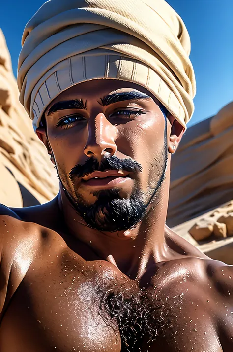 faaris azura, arabic, arab, thobe, keffiyeh, faaris azura, model, turban, desert, uae, long distance