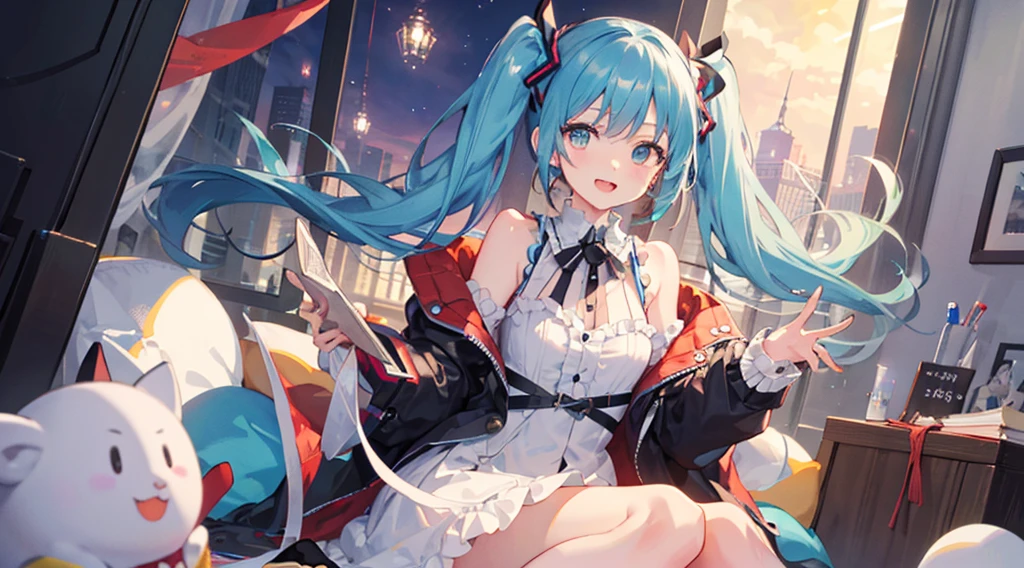 (Masterpiece), (Best quality),miku,