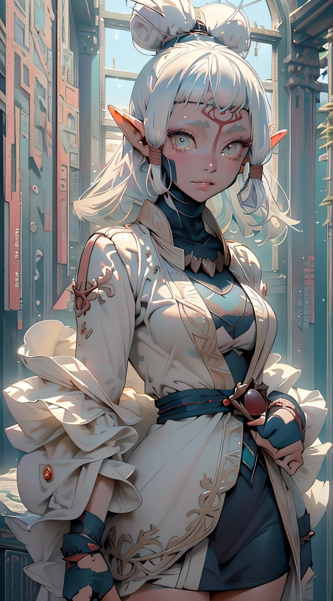 paya, cute loli elf,(((little loli,tiny little body,little))),(((6 years old))),((anime elf loli with extremely cute and beautiful aqua hair)), (((elf,elf ears))),

((lesbian,yuri)),(((medium breasts))),((((aqua hair:1.35,undercut white hair,short hair,colored inner hair,ear breathing)))),(((aqua_eyes:1.3))),intricate eyes,beautiful detailed eyes,symmetrical eyes,big eyes:1.5,(((dark skin,dark_skin,lustrous skin:1.5,bright skin: 1.5,skin tanned,shiny skin,very shiny skin,shiny body,plastic glitter skin,exaggerated shiny skin,illuminated skin))),(,detailed body,(detailed face)),

cute,slutty,erotic,daring,(((nsfw))),

zettai ryouiki,revealing clothing,show skin,(((Sexy aqua fur coat, aqua fur coat outfit, wearing a  dress:1.3,aqua winter coat))), (( dress,elegant  dress)),(white gloves,white clothes,(((intricate outfit,intricate clothes,embroidered outfit,ornate outfit,embroidered clothes,ornate clothes))),

(dynamic pose:1.0),embarrassed,(centered,scale to fit dimensions,Rule of thirds),

inside,indoor,((white gothic room)),scenery:1.25,((intricate scenery)),((winter decorations)),Christmas tree,

(Glossy winter ornaments),highres,sharp focus,(ultra detailed,extremely detailed),(photorealistic artwork:1.37),(extremely detailed CG unity 8k wallpaper),(((vibrant colors,vibrant theme))),(intricate),(masterpiece),(best quality),