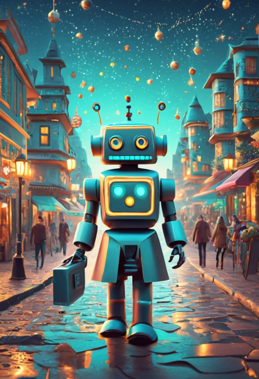 Robot Butler. (best quality,4k,highres:1.2),ultra-detailed,(realistic:1.37),zentangle style Robot Butler sweeping the streets walpaper,ethereal atmosphere,moonlit aura,dark shadows,whimsical,nighttime cityscape,neon lights,upbeat energy,twinkling stars,starry sky,enchanted city,hidden secrets,glimmering reflections,mesmerizing colors,lively and vibrant,hustling and bustling streets,mysterious figures,intense intrigue,curiosity piqued,unforgettable moments,secret doorways,elusive mysteries,thrilling adventures,hint of danger,enchanted architecture,labyrinth of streets,wonder-filled alleyways,magical encounters,unfolding stories,spellbinding moments,bewitching journey,nighttime allure,fantasy unleashed.