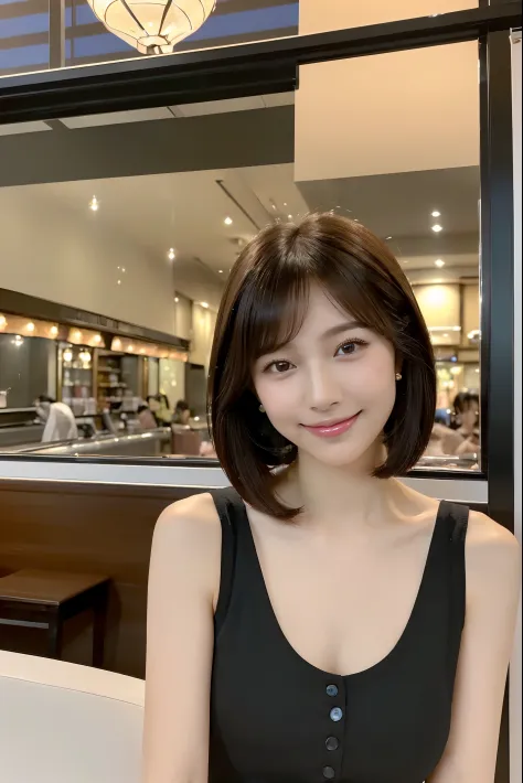 (The ultra -The high-definition:1.5)(ultra-detailliert:1.3) (ultra-quality) (An ultra-high picture quality:1.5) (rialistic photo:1.3) A Japanese Lady　21years old　((detailed and beautiful faces:1.3)) ((realistic skin textures:1.say exactly, High-quality eye...