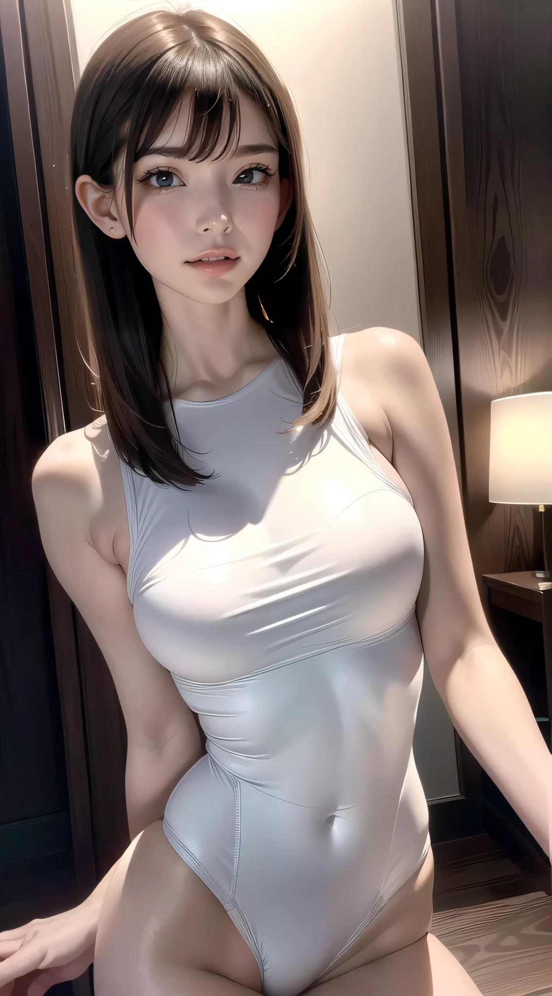 Extreme close-up,1girl in,(Ultra detailed skin),Curve, - SeaArt AI