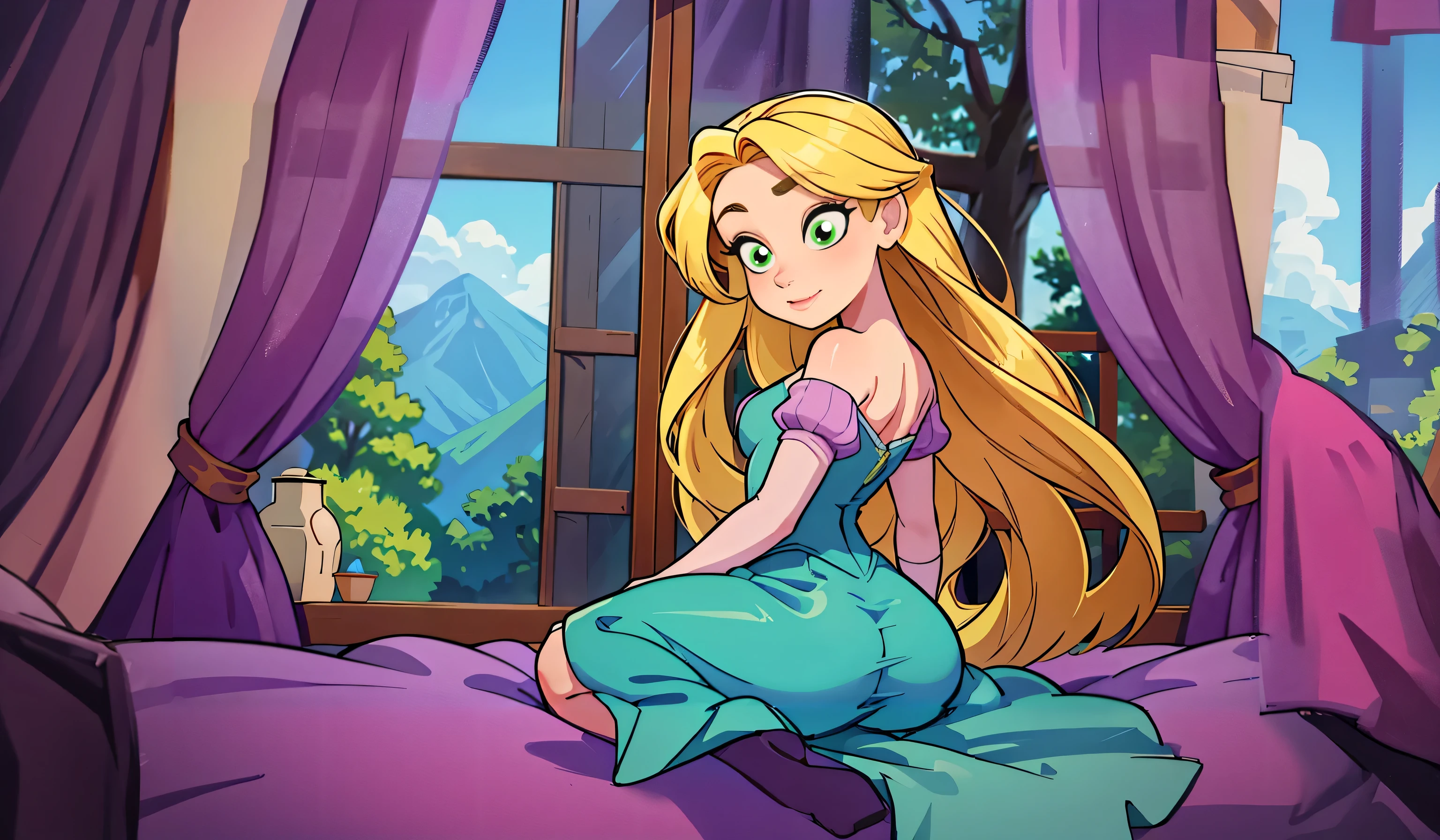 Rapunzel da Disney, 2D