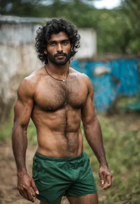 muscular indian man with diphallia - SeaArt Al - Free Al Art Generator