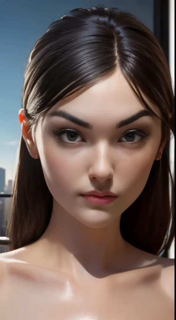 photo of Sasha Grey, RAW, beautiful woman, ((portrait)), ((detailed face:1.2)), ((detailed facial feature, detailed skin, clear skin), (perfect proportioned body), ((nsfw:1.5)) (high detailed city environment, apartment balcony), (realistic photo, best qua...