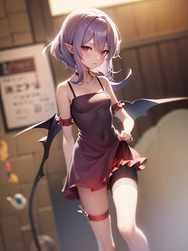 Remilia Scarlet andando de bicicleta