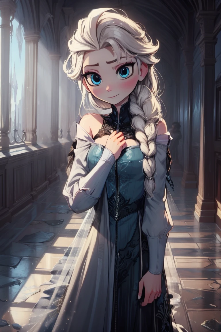 Elsa d&#39;Arendelle, robe de glace
