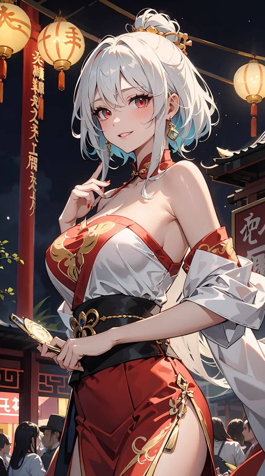Roro Jonggrang is a legendary figure from Japanese folklore who is renowned for her exceptional beauty, alluring face and cute l...