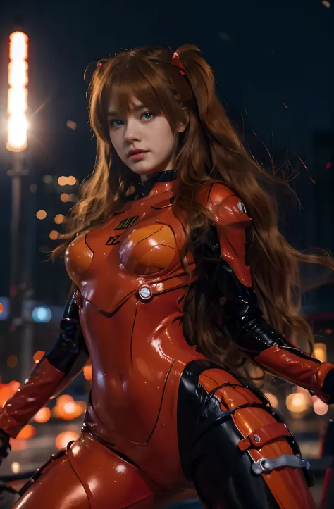 (best quality), high resolution, Asuka Langley Soryu, Beautiful Pretty Mixed German Babe, ((beautiful face)), sexy lips, Gingers...