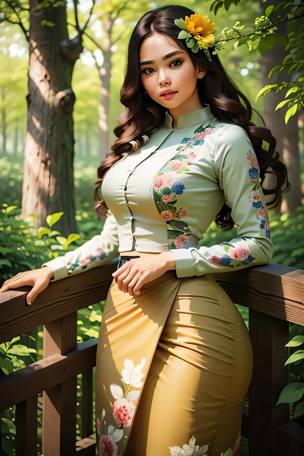 beautiful Myanmar outfits