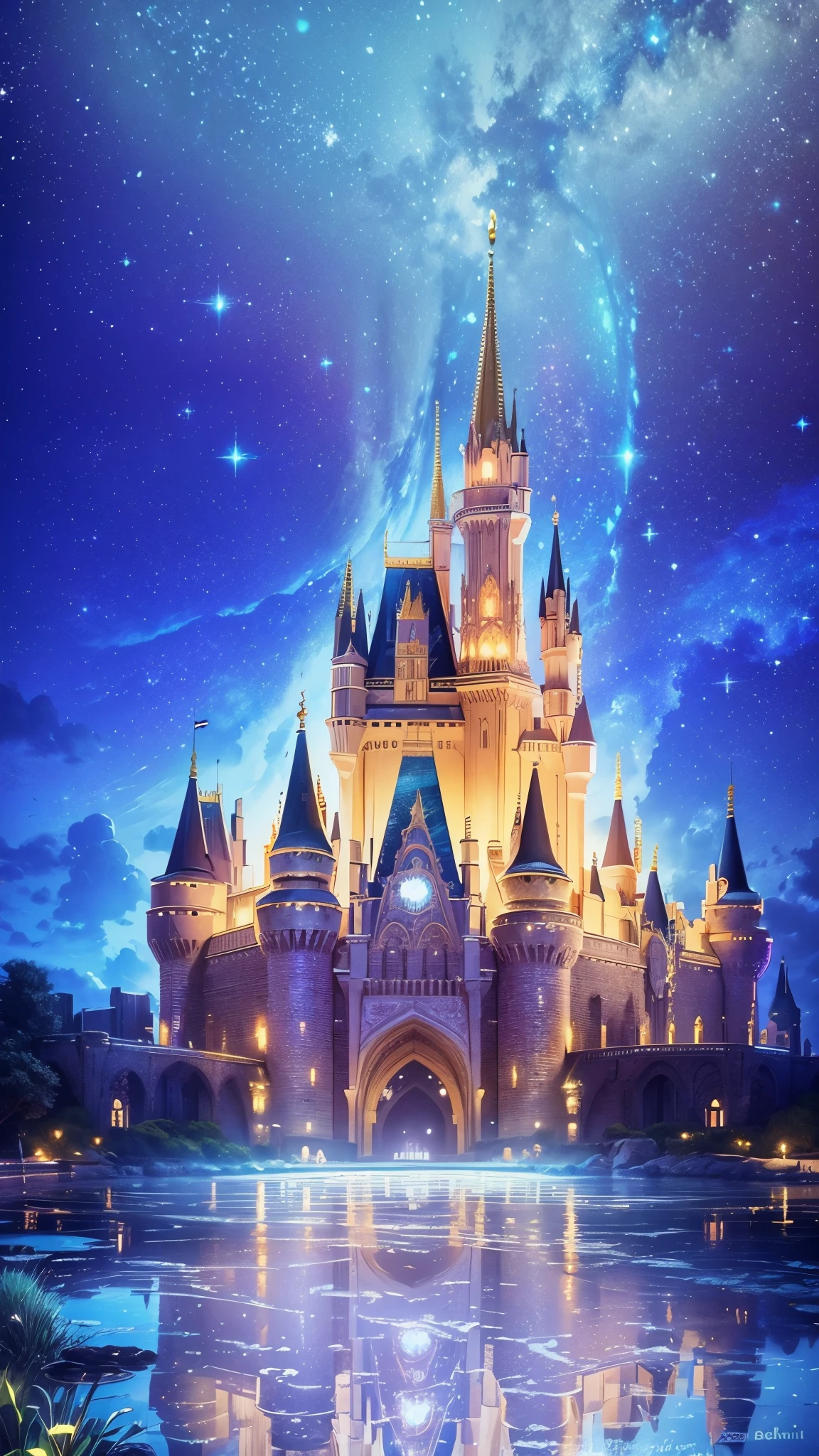 Aschenputtel Schloss Disney World Hintergrundbild