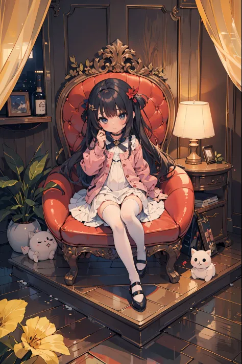 absurd, absolute resolution, incredibly absurd, super high quality, super detailed, official art, unity 8k wall, masterpiece
BREAK
One infant, innocent, little devil, small and young toddler, blush