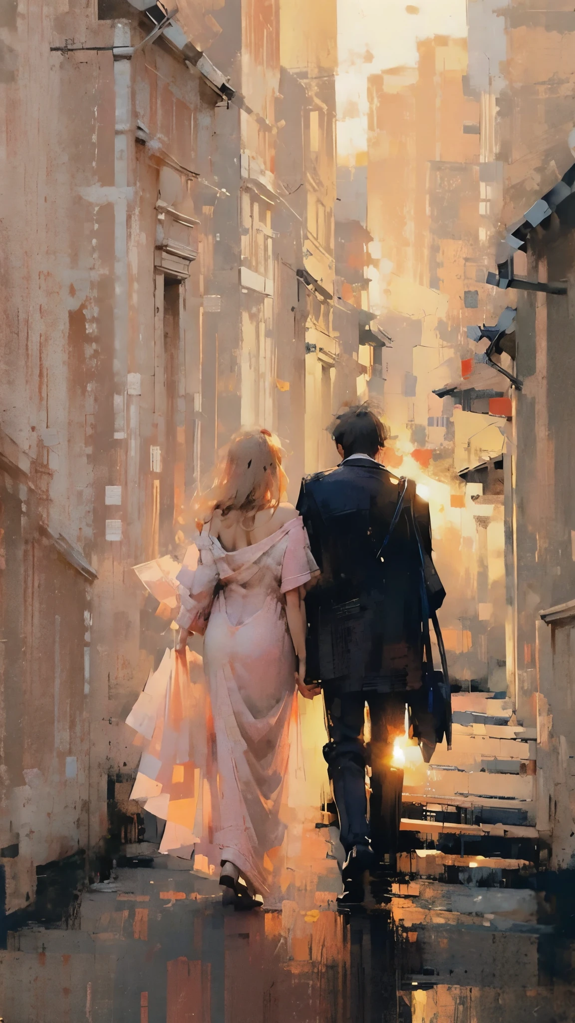 Optimize this image，Add some romantic atmosphere creativity