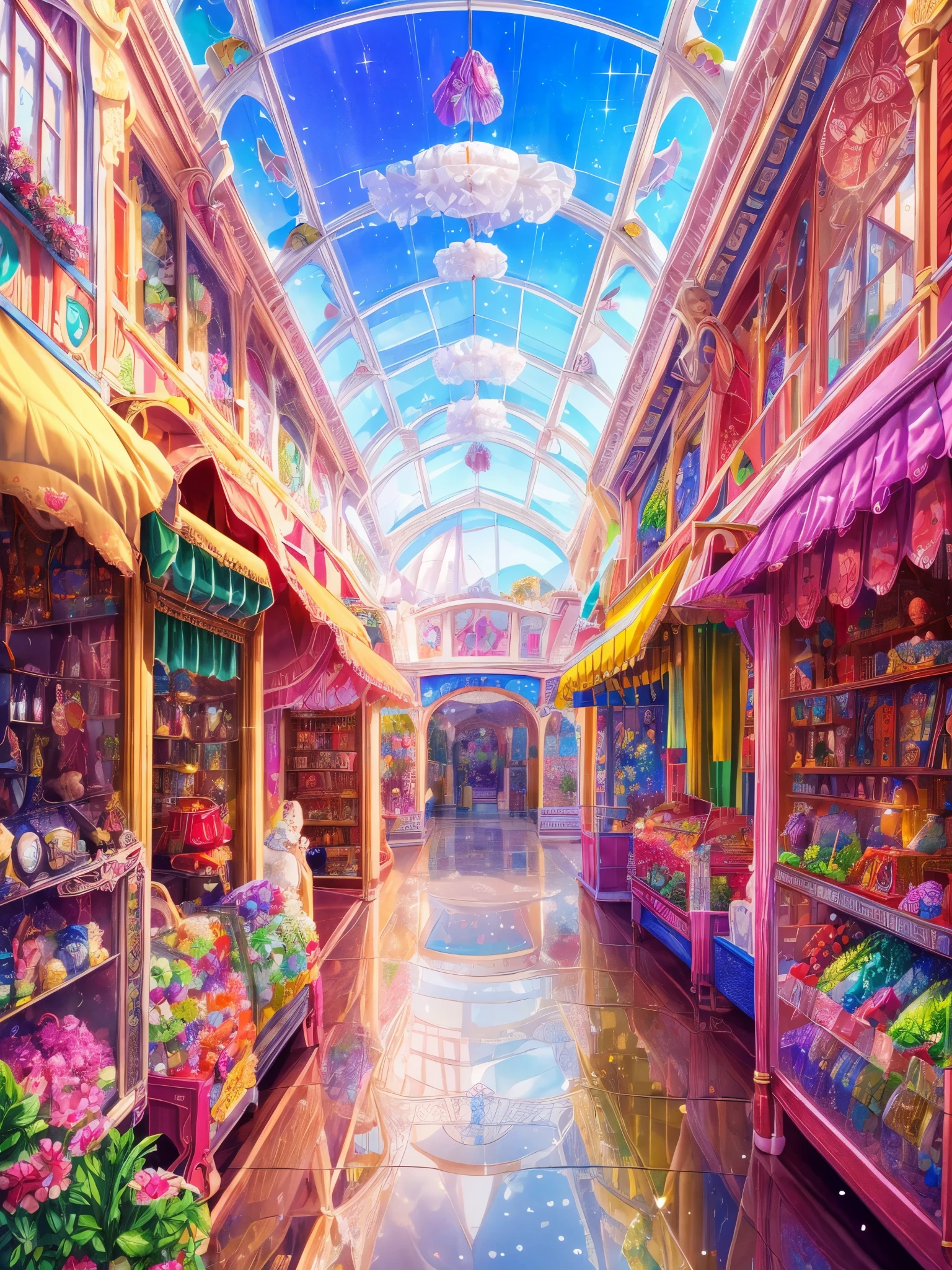 (Best Quality, 4k, 8k, High Resolution, Masterpiece: 1.2), Super Detailed, (Realistic, Photorealistic, Photorealistic: 1.37), Portrait, Animation, Girl Peeking Through Toy Store Window, Curiosity Full facial expressions, sparkling eyes, adorable smiles, flowing locks, playful gestures, soft sunlight streaming through the windows, vibrant colors, scenes filled with toys, magical atmosphere, and meticulously rendered details. , vividly painted toys, perfect shading, exquisite attention to texture, intricate dollhouses and miniature carousels, cute stuffed animals, delicate porcelain figurines, realistic teddy bears, sparkling glass balls, shimmering metal robots, sparkles Model planes and cars, playful reflections in glass, reflections of a girl's charm and wonder, childhood innocence and joy, imagination and dreams come to life. A colorful expression of life, traditional yet modern, quirky and nostalgic, the joys of childhood. 6 to 10 years old