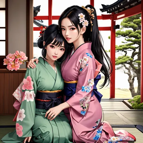 NSFW、最high quality、high quality、best image quality、8K、最High resolution、High resolution、最high quality、masterpiece、Depth of object being written、RAW photo、group photo、realistic atmosphere、(detailed face)、(fine hands、thumb１reference４)、(beauty of japan )、very ...