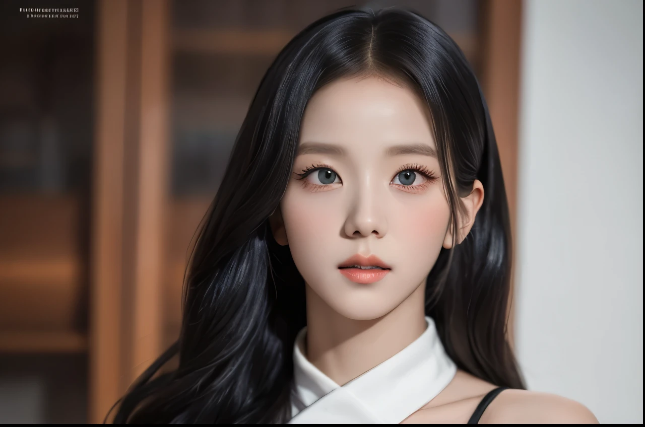 Jisoo has a balanced oval face, with delicate lines, harmony. Her face ...