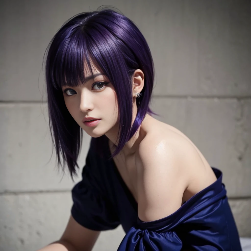 "AYANE FACE" (best quality,ultra-detalhado,Realistic:1.37), retrato, Detailed eyes and facial features, textura de pele delicada e suave, Corpo Perfeito, textura ultra realista, maquiagem perfeita, maquiagem vermelha nos olhos, batom vermelho,  expression serious, cores vivas, maquiagem vermelha em volta dos olhos, cores vivas, olhos vermelhos, maquiagem vermelha nos olhos