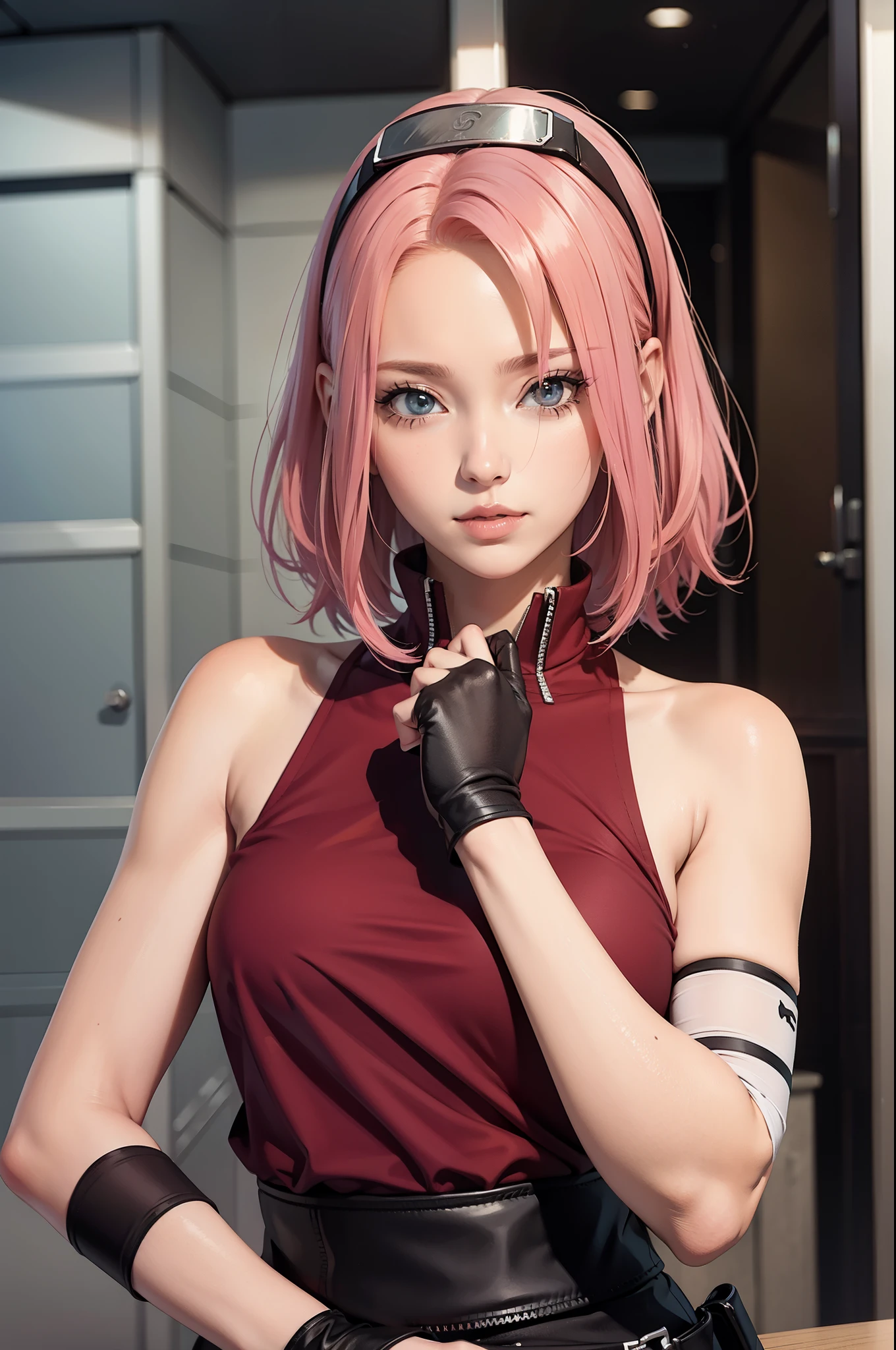 Personaje Sakura Haruno , aus dem Anime Naruto, sexy