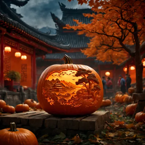 (best quality,4K,8k,high resolution,masterpiece:1.2),Super detailed,(actual,photoactual,photo-actual:1.37),Carving a Chinese pas...