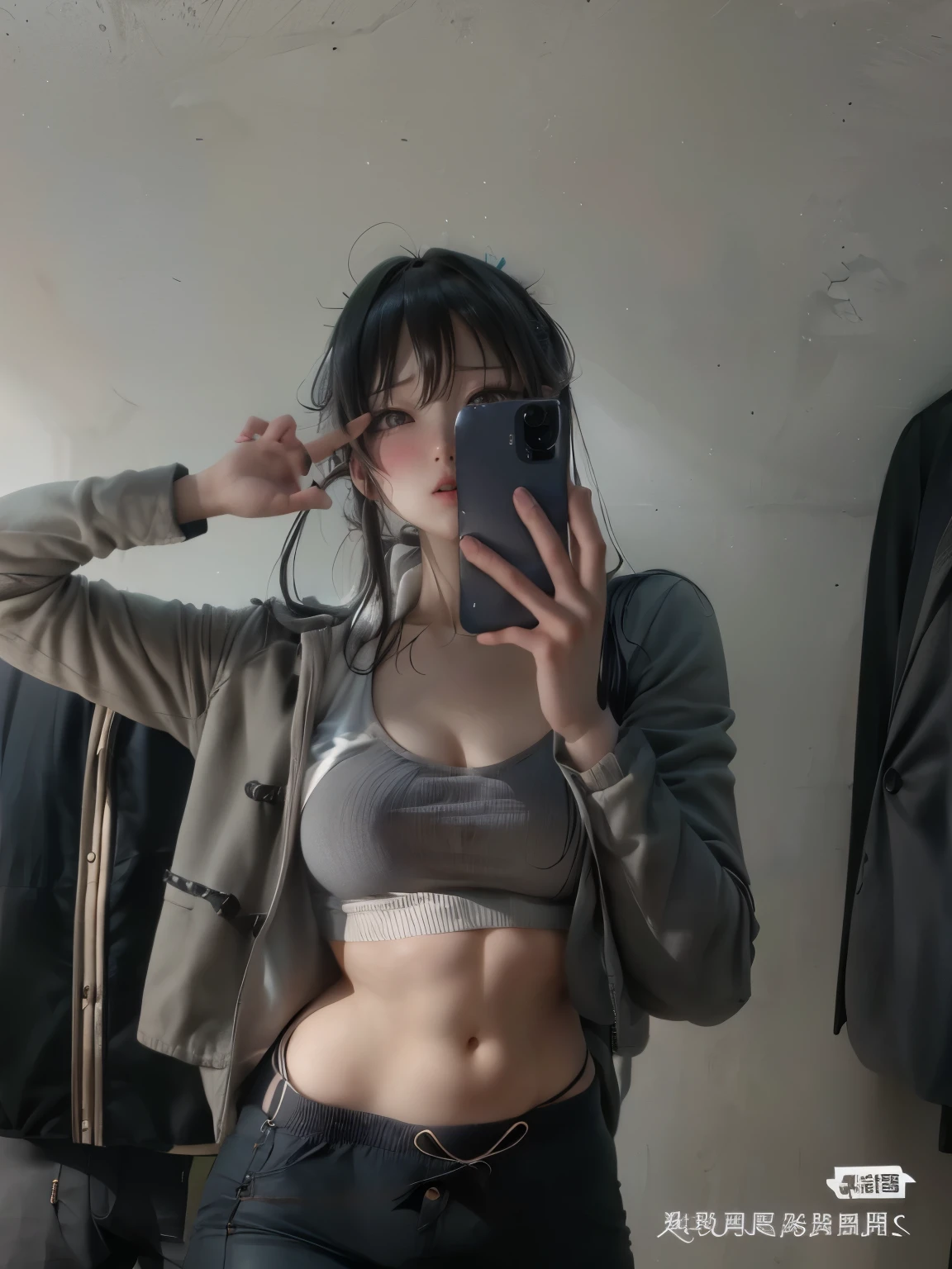 Female waist area，Weak waist，perfect body，Big breasts and thin waist，(Crop top, ）、white skin，reflective skin，of the waist，Perfect waist curve，S-shaped waist curve，Slim waist（（（（（Thin of the waist））））），Vest line，Charming of the waist，waist，waist，There are no traces of training，Low-waisted pants exposing navel，Small man's waist，，waist，Vest line，sfwSmall man's waist，an hourglass waist，S-shaped waist，The thigh junction  exposed，Elongated navel