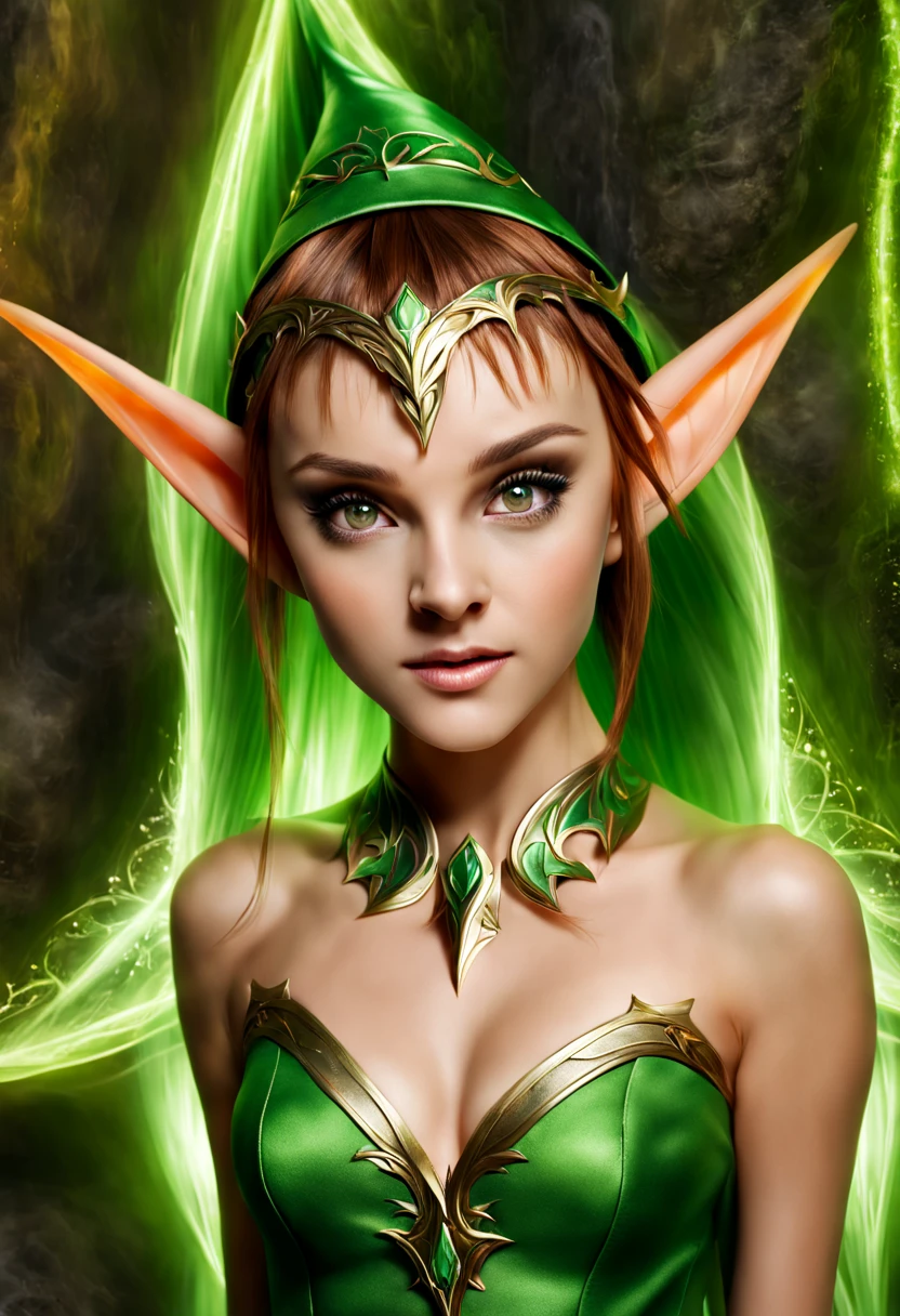 Hyper-detailed photograph of a captivating elf portrait: 1.2), (sharp focus, hyper-detailed, highly complex: 1.20), (natural lighting: 1.2), extremely high resolution details, photo-realistic