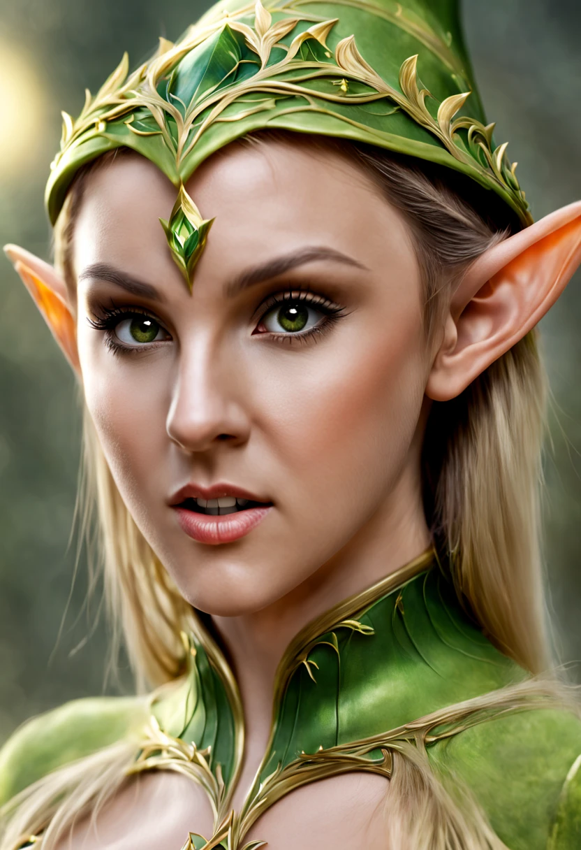 Hyper-detailed photograph of a captivating elf portrait: 1.2), (sharp focus, hyper-detailed, highly complex: 1.20), (natural lighting: 1.2), extremely high resolution details, photo-realistic