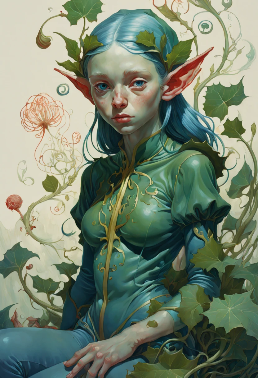 a Elf, by James Jean