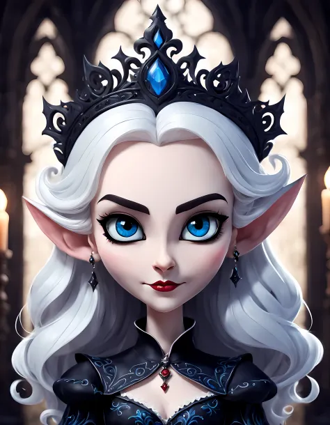 cute cartoon, cutecartoonaf. | masterpiece in maximum 16k resolution. | (cute cartoon style). | symmetrical front view of an ado...