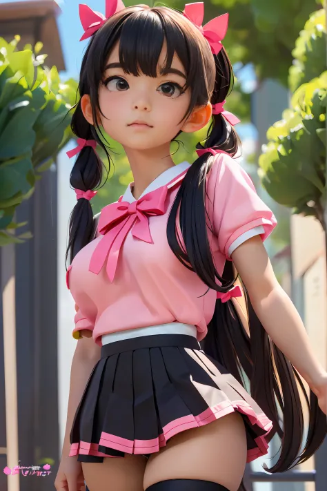 (best quality,4k,high resolution:1.2), ultra-detailed, realistic portrait, best quality, (outside japanese high school), (passio...