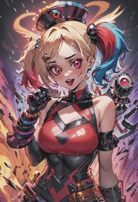 harley quinn tickle - SeaArt Al - Generador de Al Art Gratis