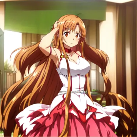 masterpiece), full body, (( Asuna yuuki )) best quality, expressive eyes -  SeaArt AI