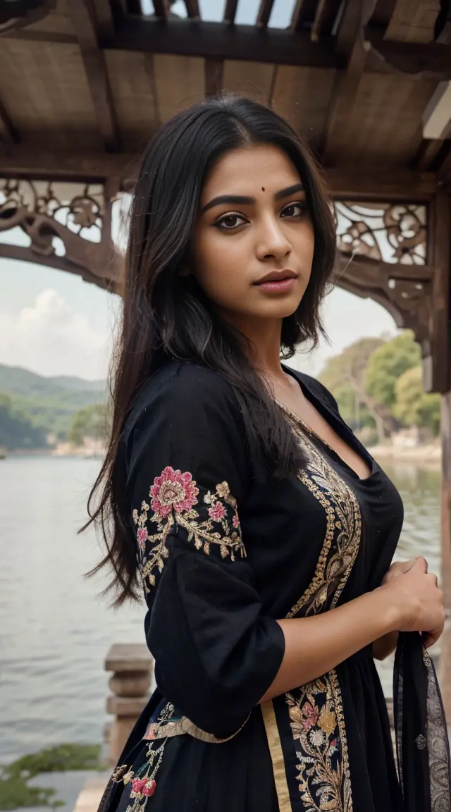 ultra-realistic photographs,Indian Instagram female model,mid 20s,9:16,mid-shot,beautiful detailed eyes,detailed lips,longeyelas...