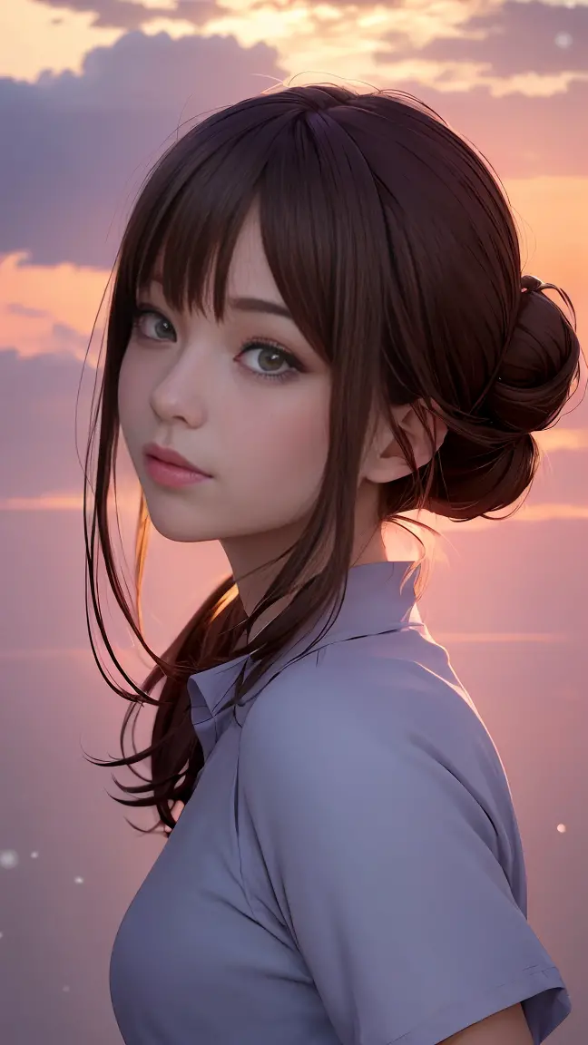 (highres,ultra-detailed,realistic:1.37),very detailed and accurate anime-style illustration,beautiful young girl's face with ext...