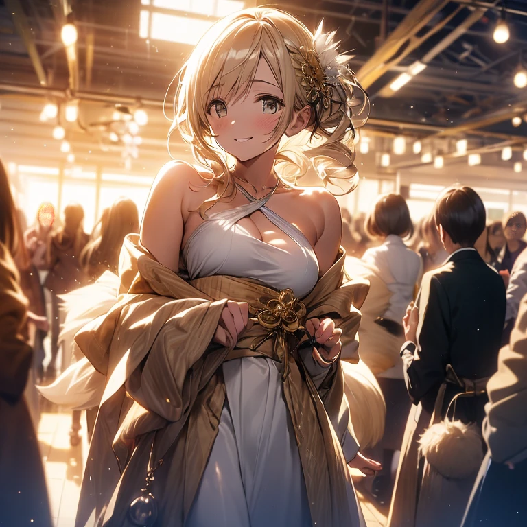 fashion show, perfect lighting, 8K, 1080P, mami tomoe