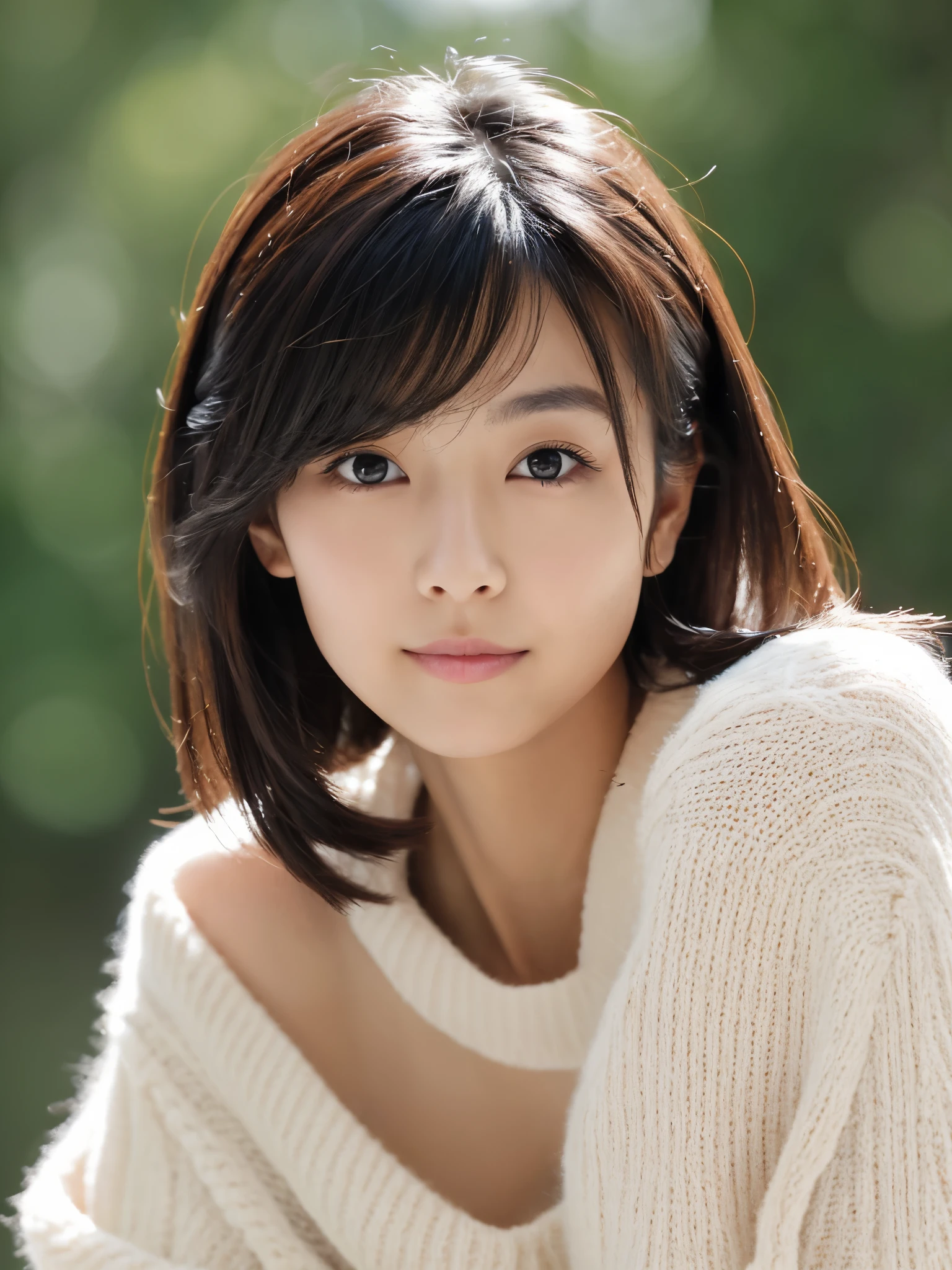 1/10 красивая молодая женщина, японский портрет, фигура из смолы, грудь GK без покрытия, без цвета