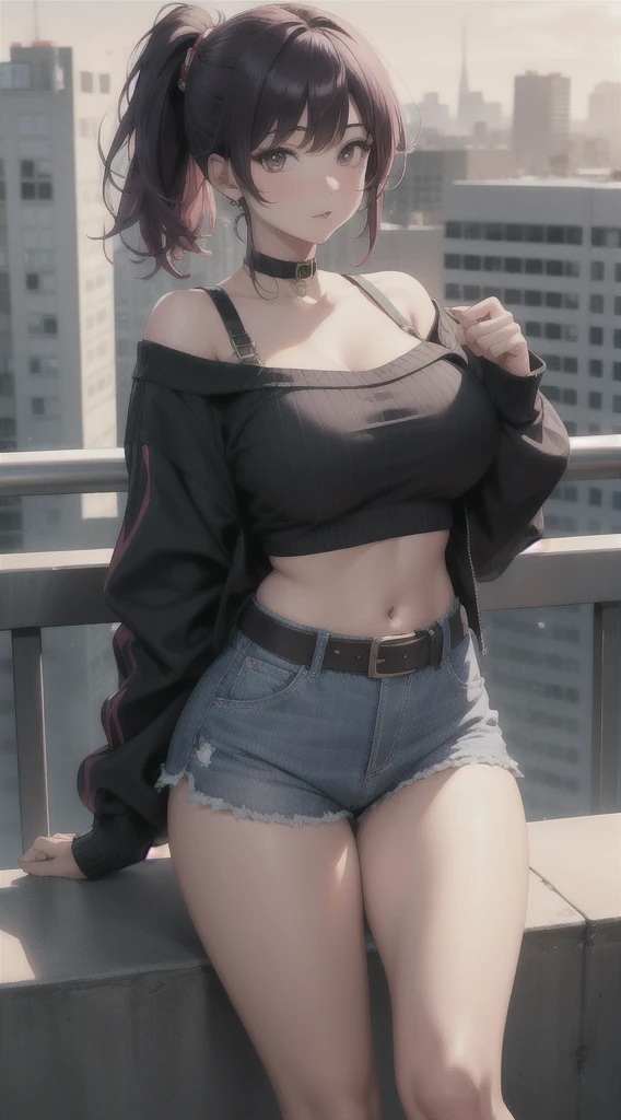 (masterpiece), high-definition, vibrant, girl, big boobs, big hips - Seaart AI