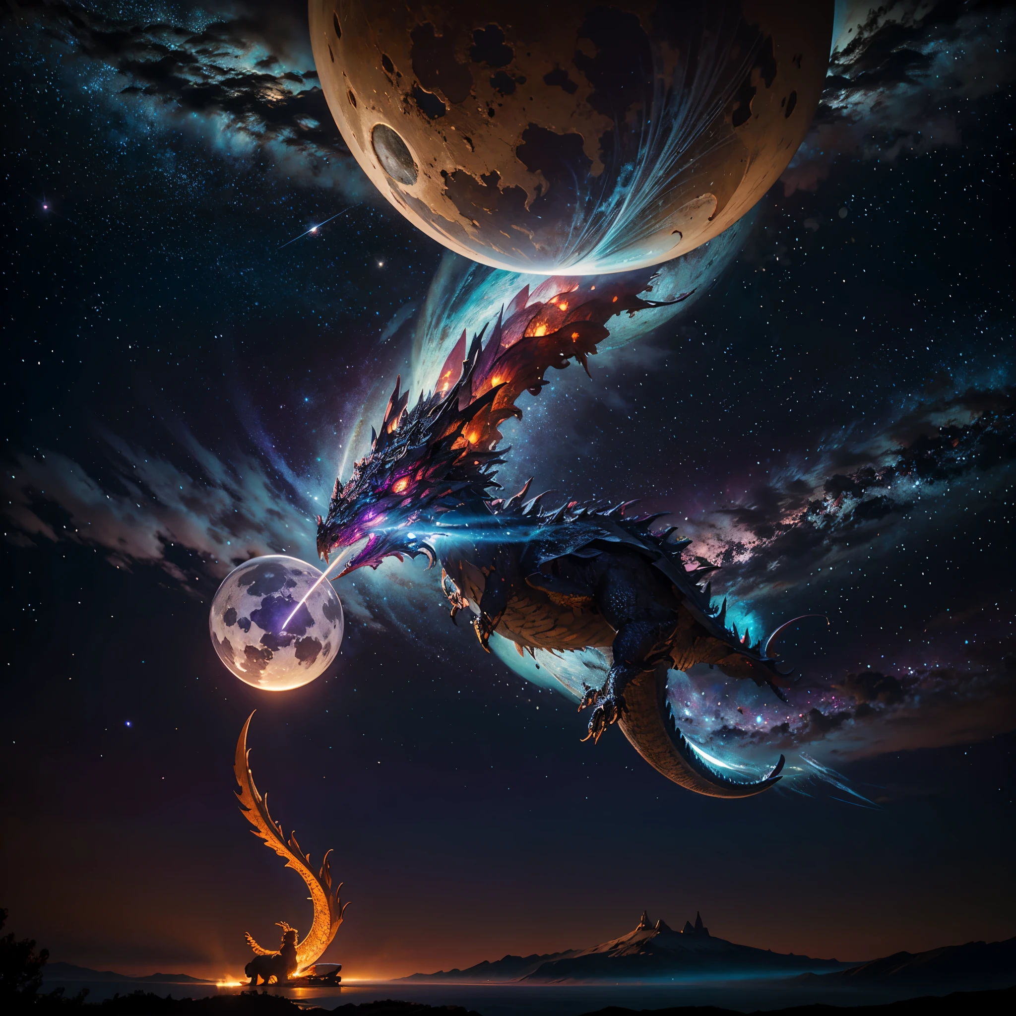 Totem ShootingStar The dragon sleeps in the forest, curled up in a kolachik,lying on its belly, The head lies on the snow nebulae hyper Nebula Moonrise epic moonset panoramic moonshine "Wood Dragon Totem" Unrealengine5 ultra masterpiece meticulously intricate ultra_high-details ultra_high-def ultra_high-res ultra_high-quality optimal ultra_sharpness ultra_photo-realistic ethereal_beauty fantasy_illustration:1.3 enchanting_gaze otherworldly_charm mystical_sky deep path equirectangular moonlit_night detailed_cloudscape:1.3 batlying_in_the_sky_background bat thong beholder legs_dangling_above_lava glowing_torches long_leges cgi vfx sfx reflex Octane_rendered extreme improved UHD focus XT3 accurate DSLR HDR romm rgb pbr 3dcg fxaa blay vivid colors-coded anti-aliasing fkaa txaa rtx ssao opengl-shaders glsl-shaders post-processing post-production cell-shading tone-mapping perfection volumetric Lightning contrast Cinematic moonlight backlight global illumination sunflower luminescence Crystalline invoke magic monarch monstrous viceroy creature sundrop onyx summon transparent ruby Tourmaline crystal pearls paddling opal fleuraison monster butterfly "WoodDragon" reflection strange glow lazuli hole flash Earth saturate hearth blooms floraison varies multi etc. --s 1000 --c 20 --q 20 --chaos 100