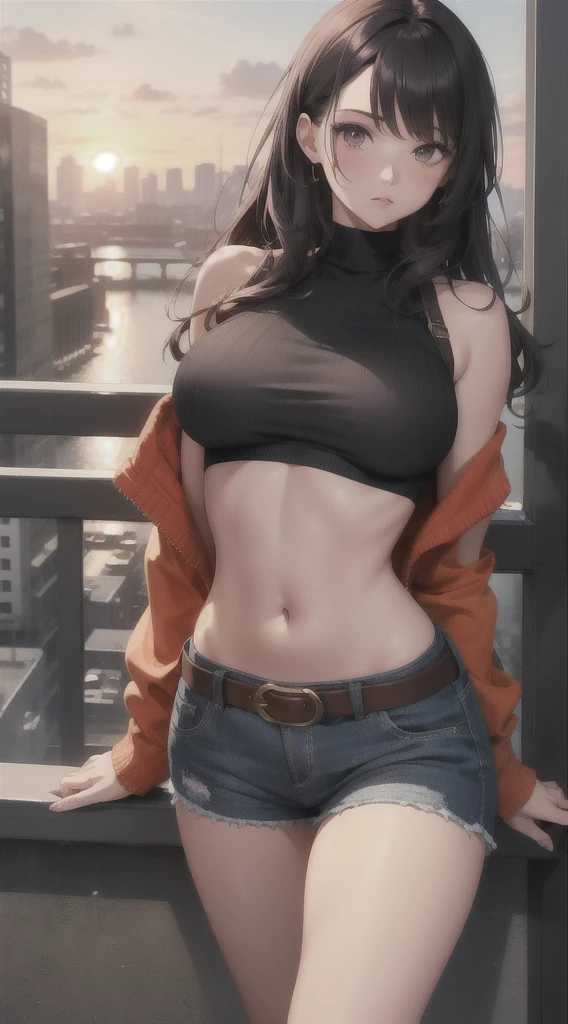 (masterpiece), high-definition, vibrant colors, girl, big boobs - Seaart AI