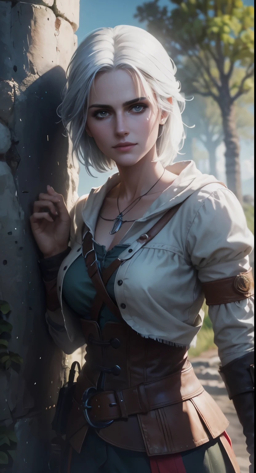 The Witcher Ciri ,35mm lens, fot, ultra details, HDR accurate texture details, ultra HD,16K,