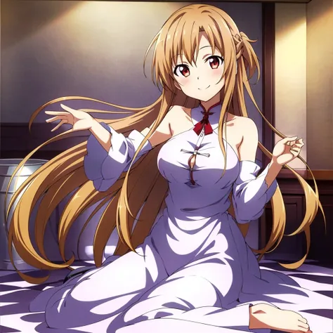 masterpiece), full body, (( Asuna yuuki )) best quality, expressive eyes -  SeaArt AI