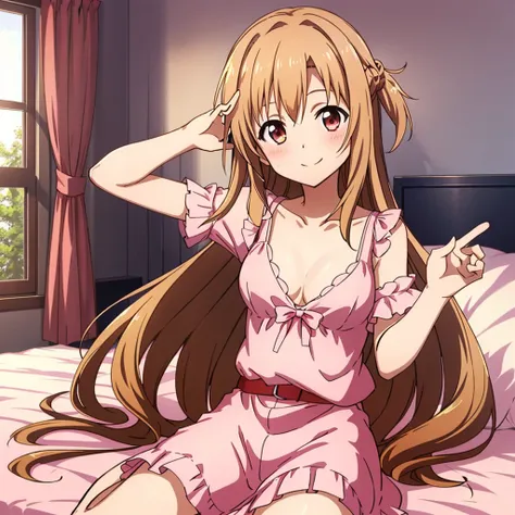 masterpiece), full body, (( Asuna yuuki )) best quality, expressive eyes -  SeaArt AI