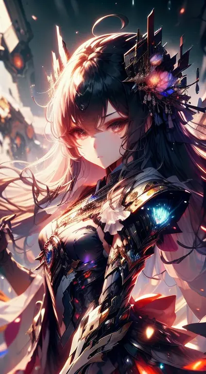 cinematic, very detailed, and extremely detailed, This artwork is、Capturing the essence of a girl with breathtaking beauty. Colo...